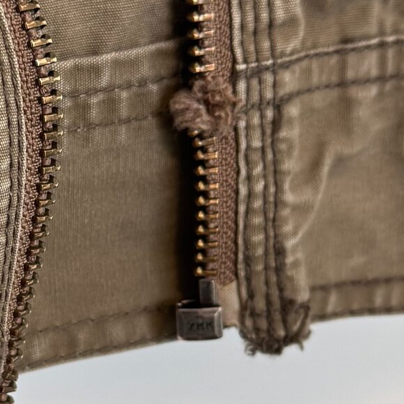 Men's Medium DIVIDED by H&M Tan Cargo Jacket - Picture 6 of 14